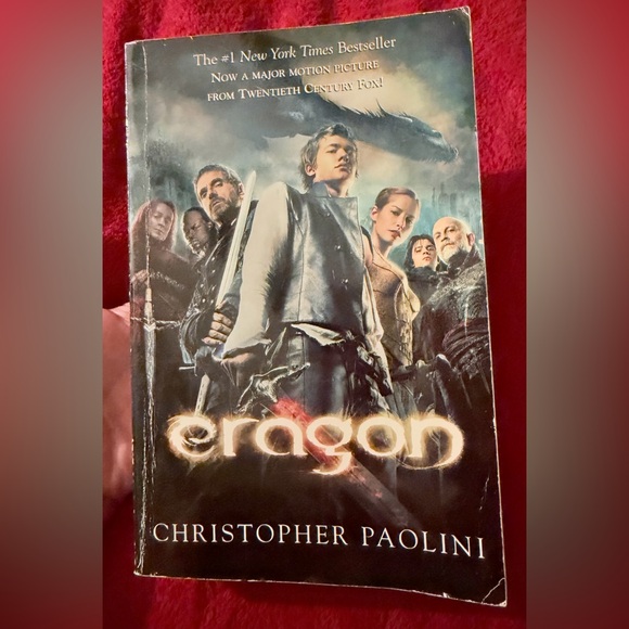 Eragon Other - Eragon by Christopher Paolini Paperback No Rips Tears or Writing Best Seller! 📚